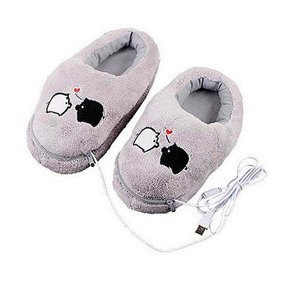 1 Pair USB Powered Cushion Shoes