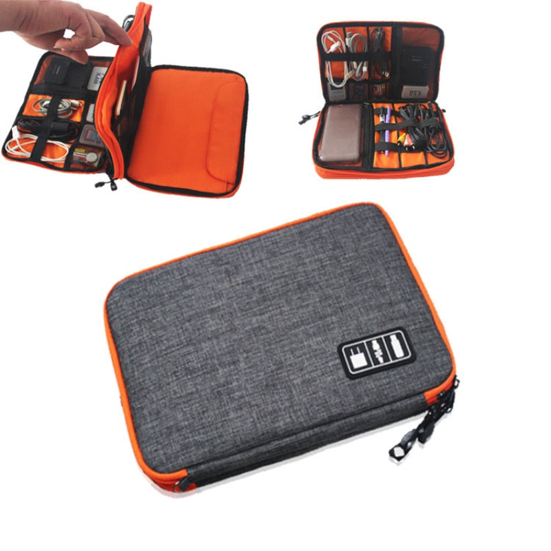 Waterproof Layer Cable Storage Bag