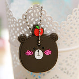 Cartoon Silicone Protective key Case
