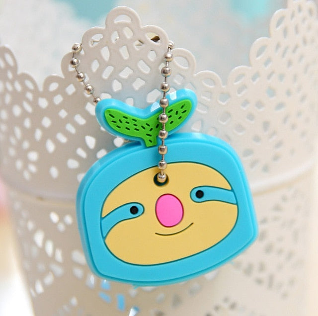 Cartoon Silicone Protective key Case