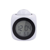 LCD Projection LED Display Time & Digital Alarm Clock