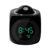 LCD Projection LED Display Time & Digital Alarm Clock