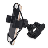 Bike Handlebar Mount Phone Holder With Silicone Support