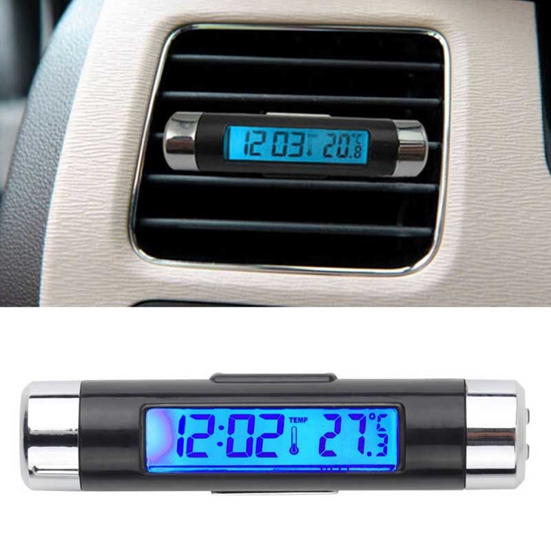 Car Thermometer & Clock