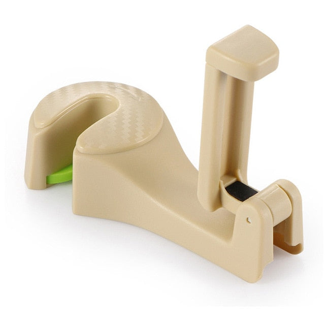 Car Back Seat Hook and Phone Holder