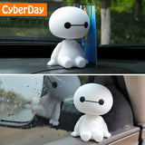 Robot Shaking Head Car Ornament